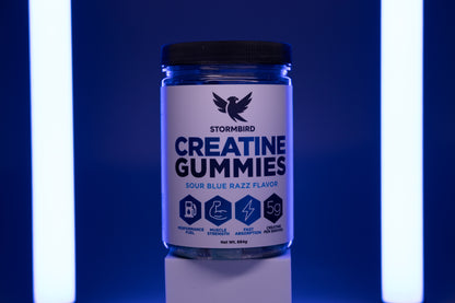 Sour Blue Razz Creatine Performance Gummies™